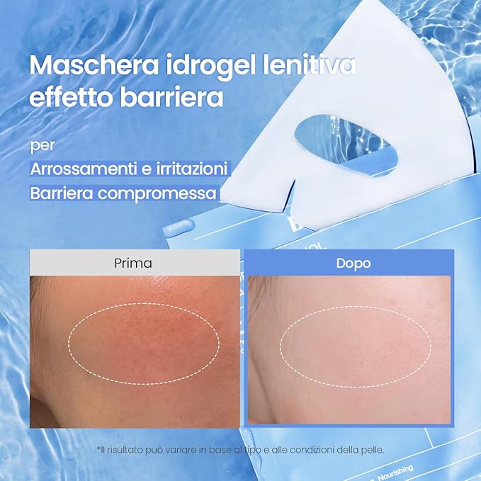Hydro Cera-nol Real Deep Mask – Maschera Viso Notte Hydrogel (4 pezzi)