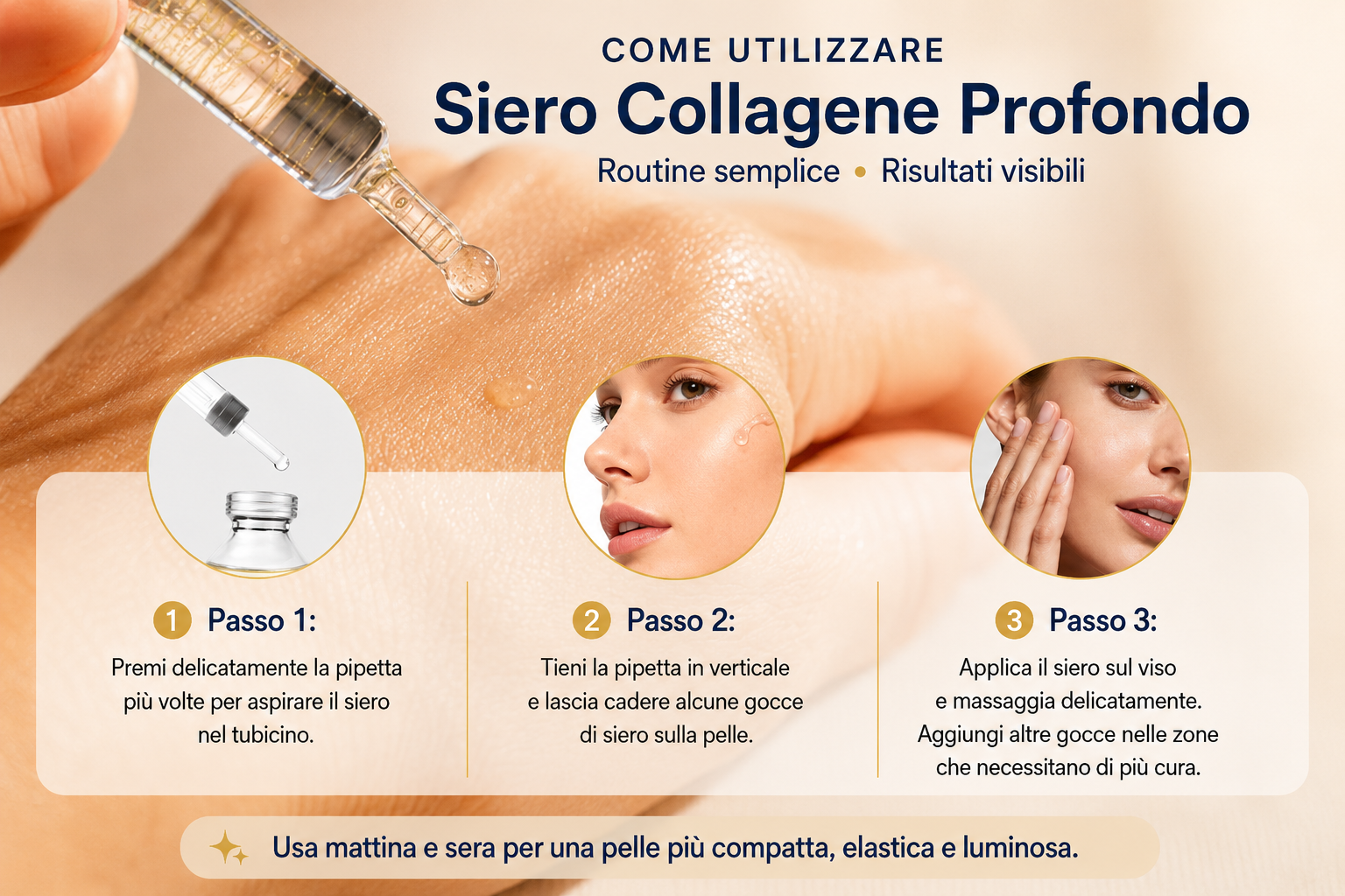 Deep Collagen Silk Peptide™ - Siero Effetto Lift & Glow