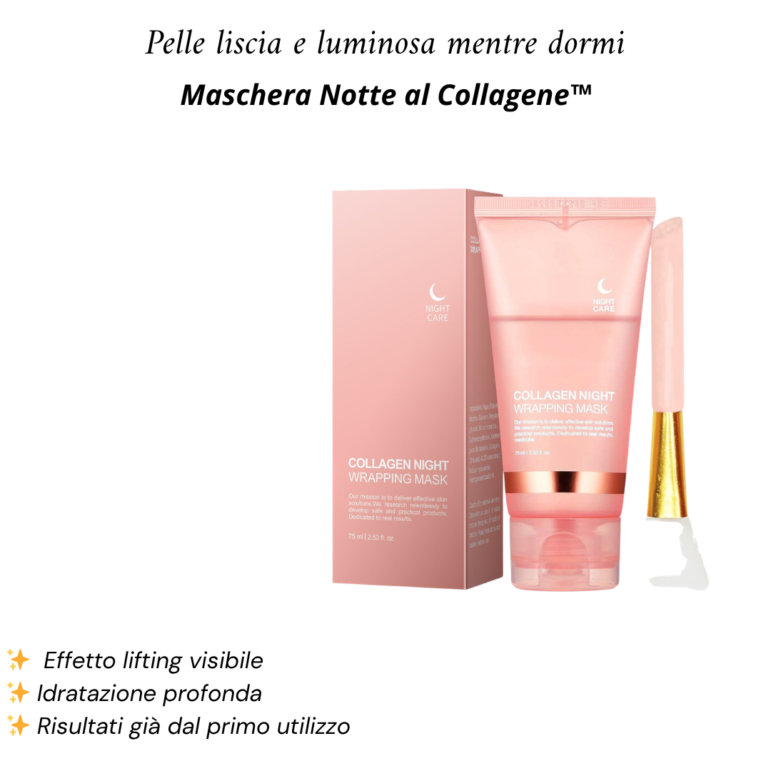 ✨ Maschera Notte al Collagene™ – Pelle Perfetta al Risveglio