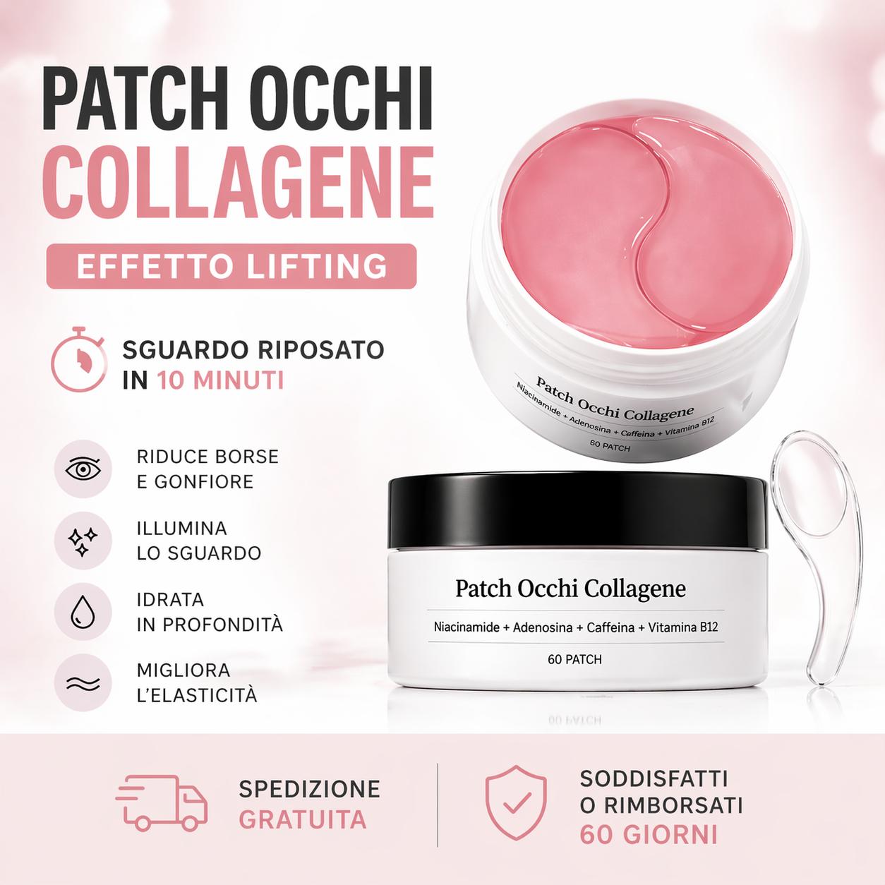 Patch Occhi Collagene Effetto Lifting