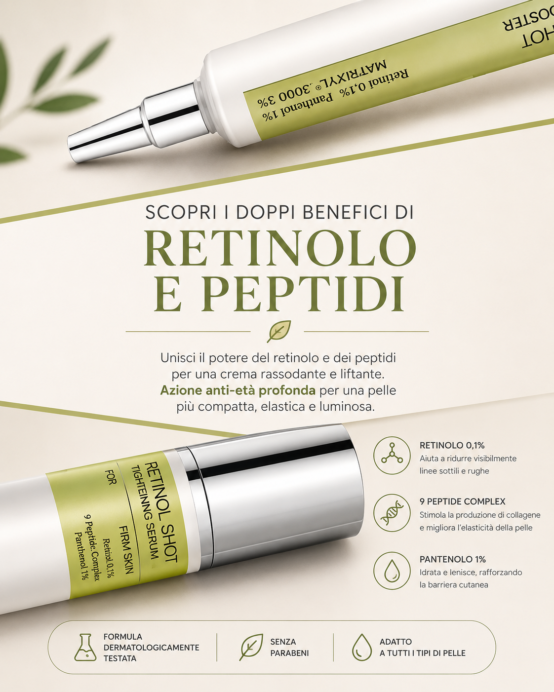 LushCare Retinol Shot Duo™ – Effetto Lift & Glow