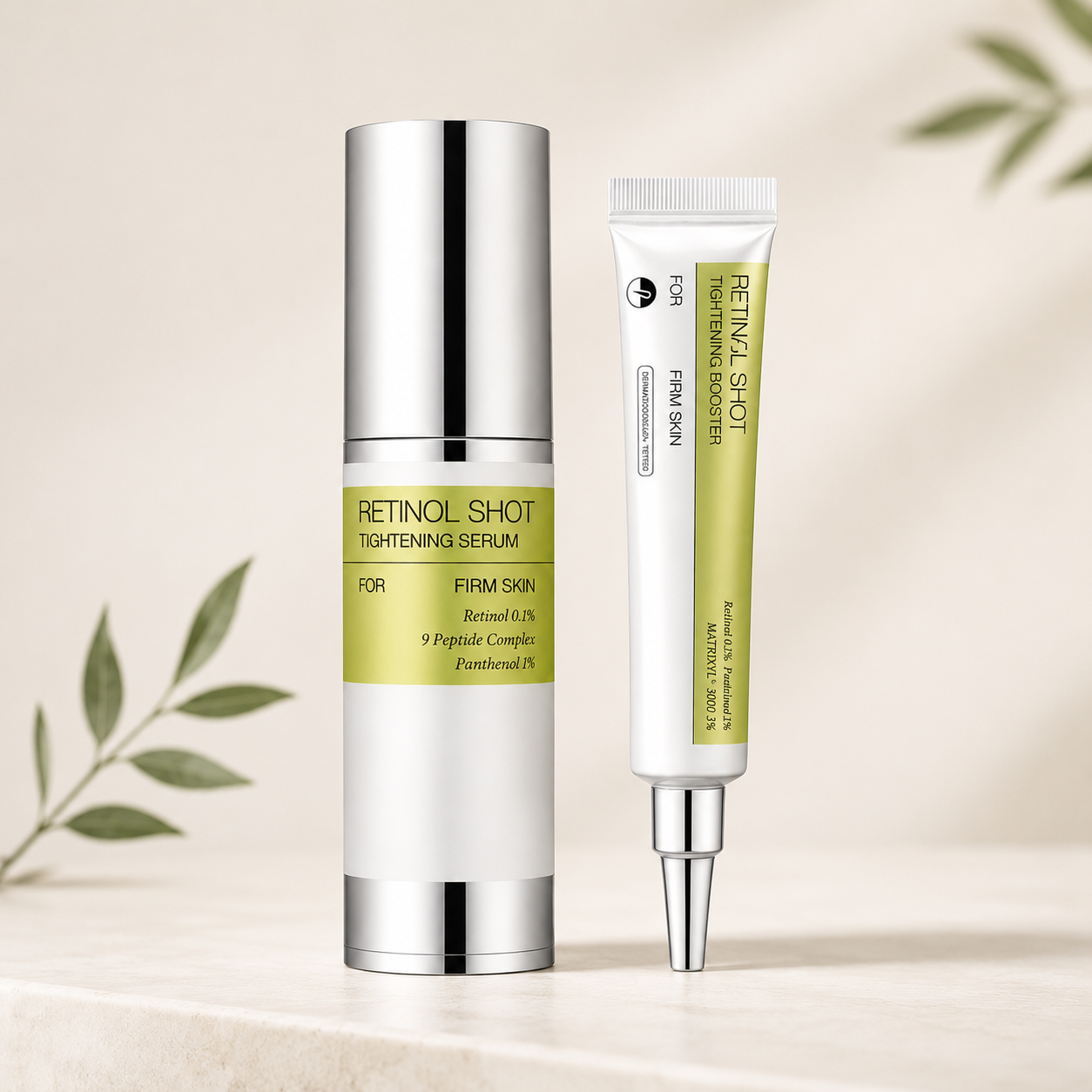 LushCare Retinol Shot Duo™ – Effetto Lift & Glow