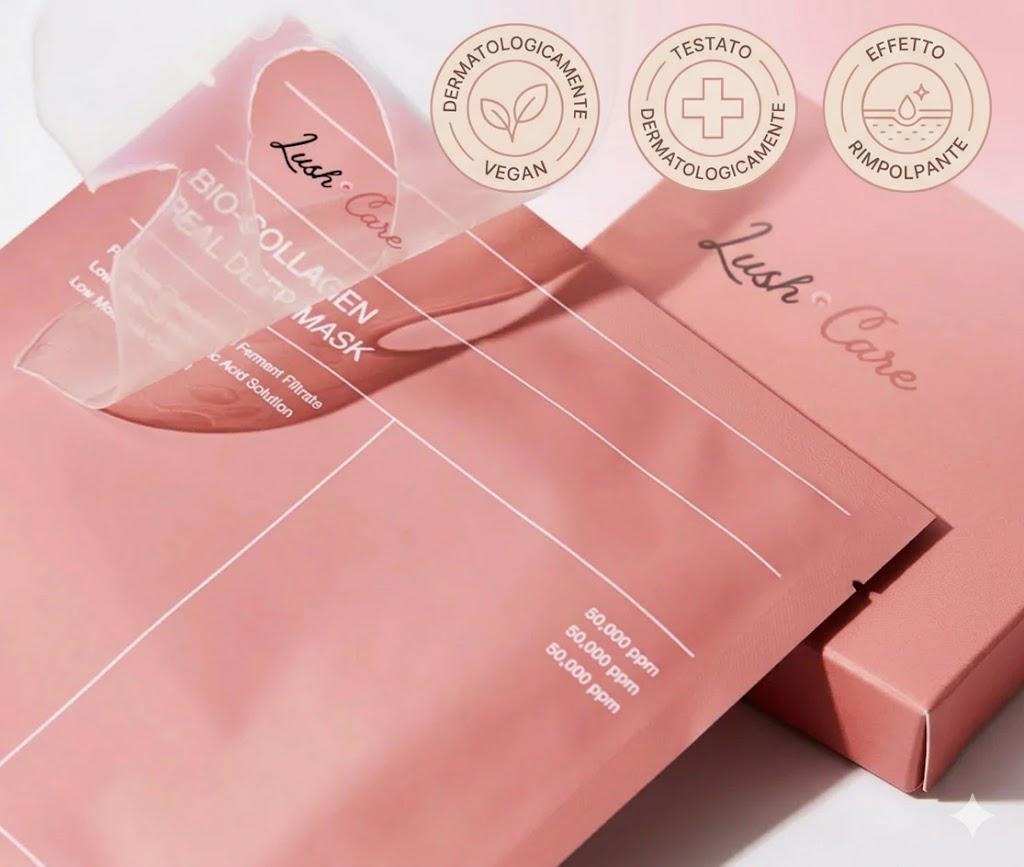 Maschera Viso al Collagene™ – Pelle Luminosa in una Notte