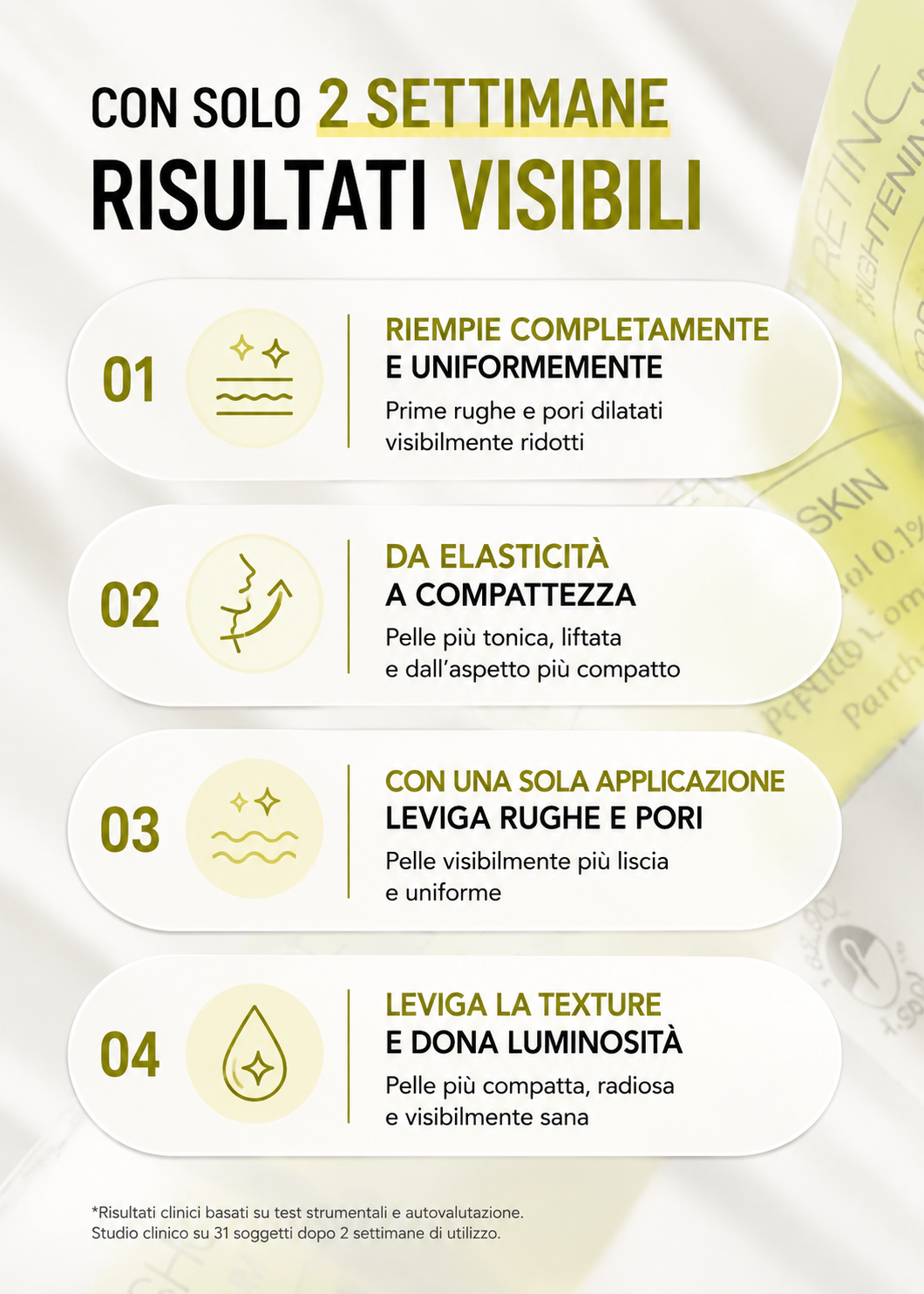 ✨ Siero Retinolo Effetto Lift™
