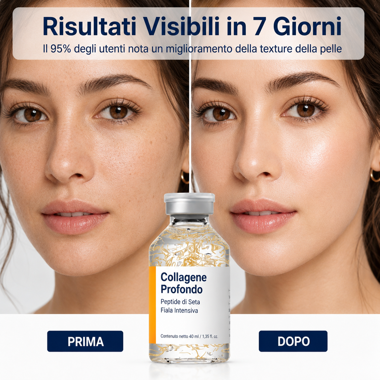 Deep Collagen Silk Peptide™ - Siero Effetto Lift & Glow