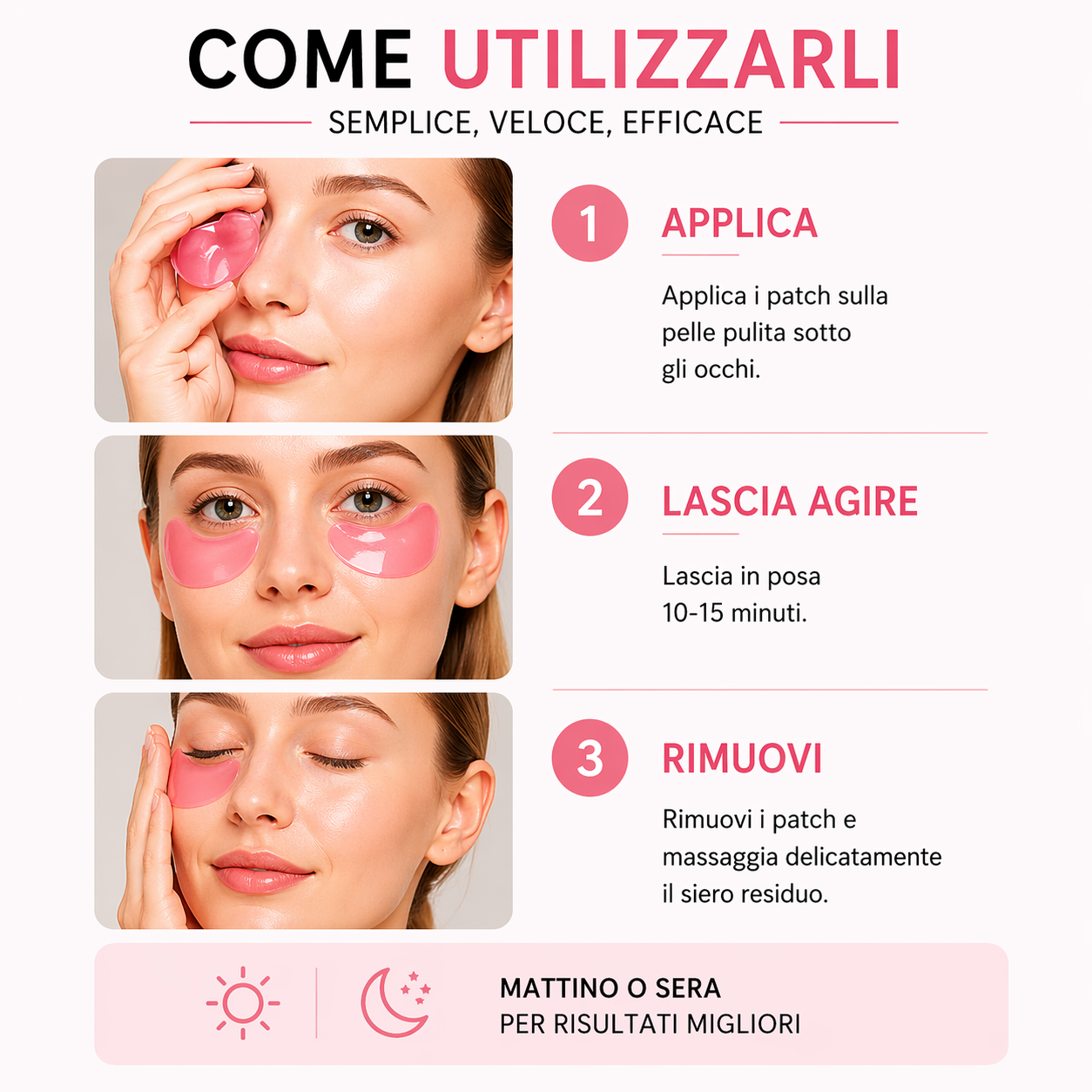 Patch Occhi Collagene Effetto Lifting