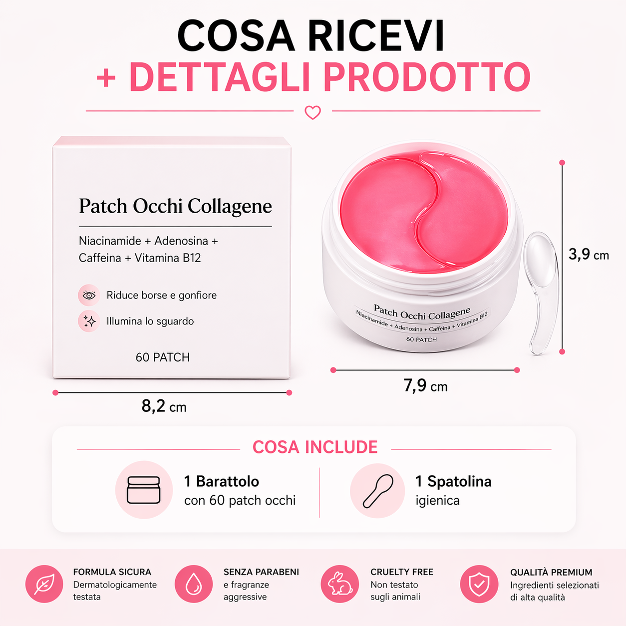 Patch Occhi Collagene Effetto Lifting