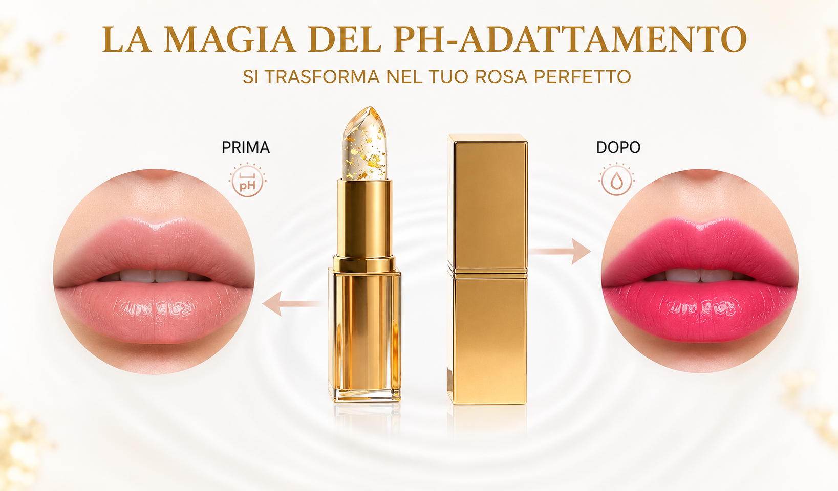 Rossetto pH Glow™ – Cambia Colore e Idrata