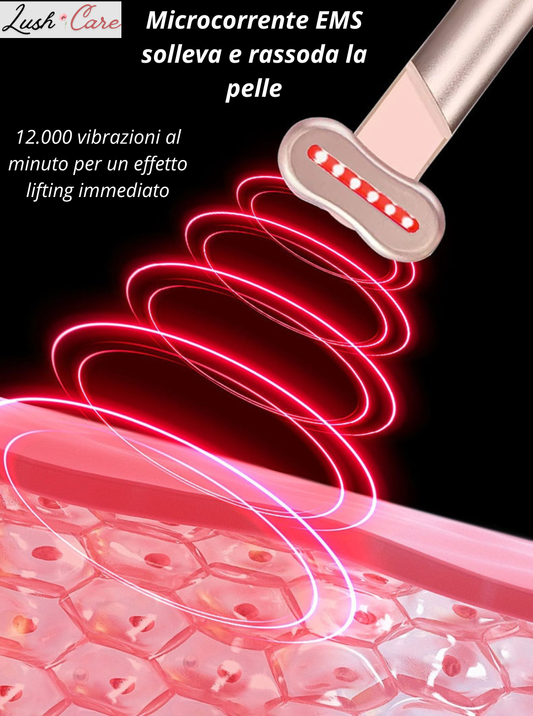 Dispositivo LED Viso & Occhi™ – Riduci rughe e occhiaie in pochi minuti al giorno — direttamente da casa
