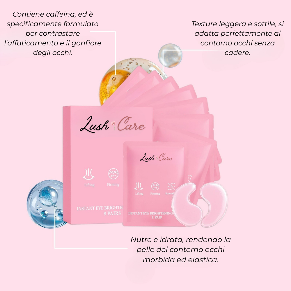 Patch Occhi collagene™ - confezione da 8 paia (16 pezzi)